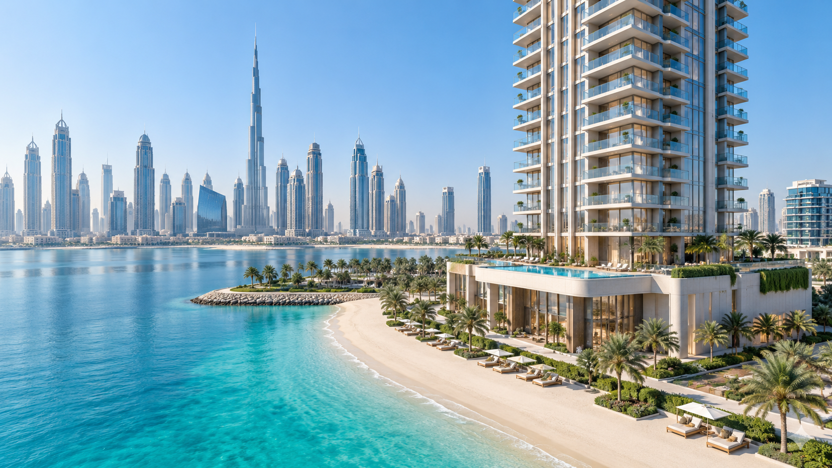 Beachfront tower